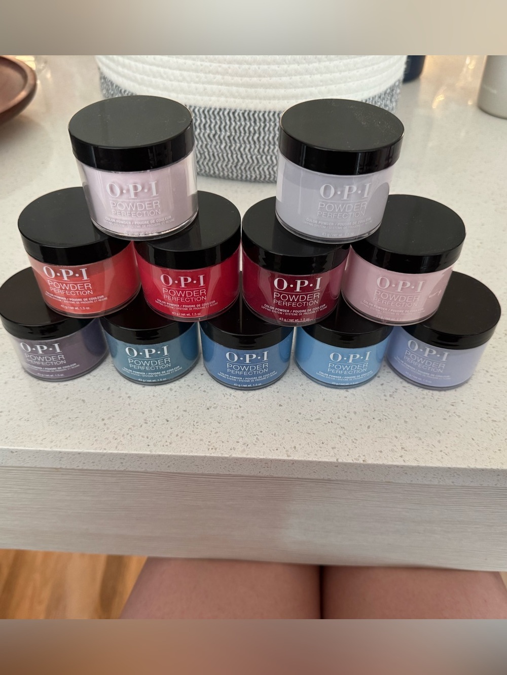 OPI Powder Perfection Dipping Powders - Pink, Red, Blue, Purple Shade Assortment